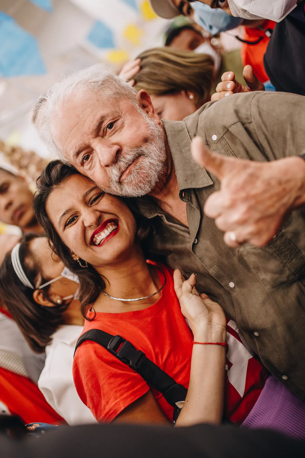 Brisa em uma atividade de campanha
